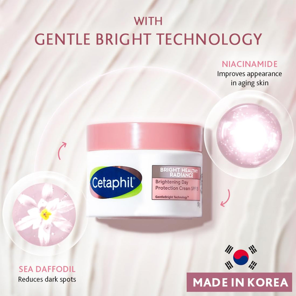 CETAPHIL BRIGHTENING DAY PROTECTION CREAM SPF 15, 50G