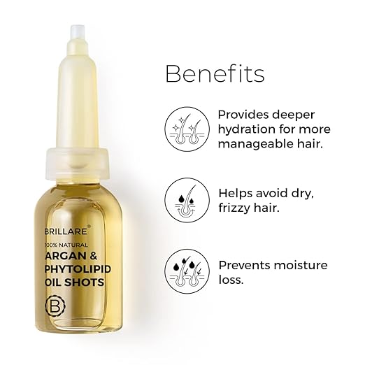 Brillare Argan & Phytolipid Oil Shots-8 x 6Ml