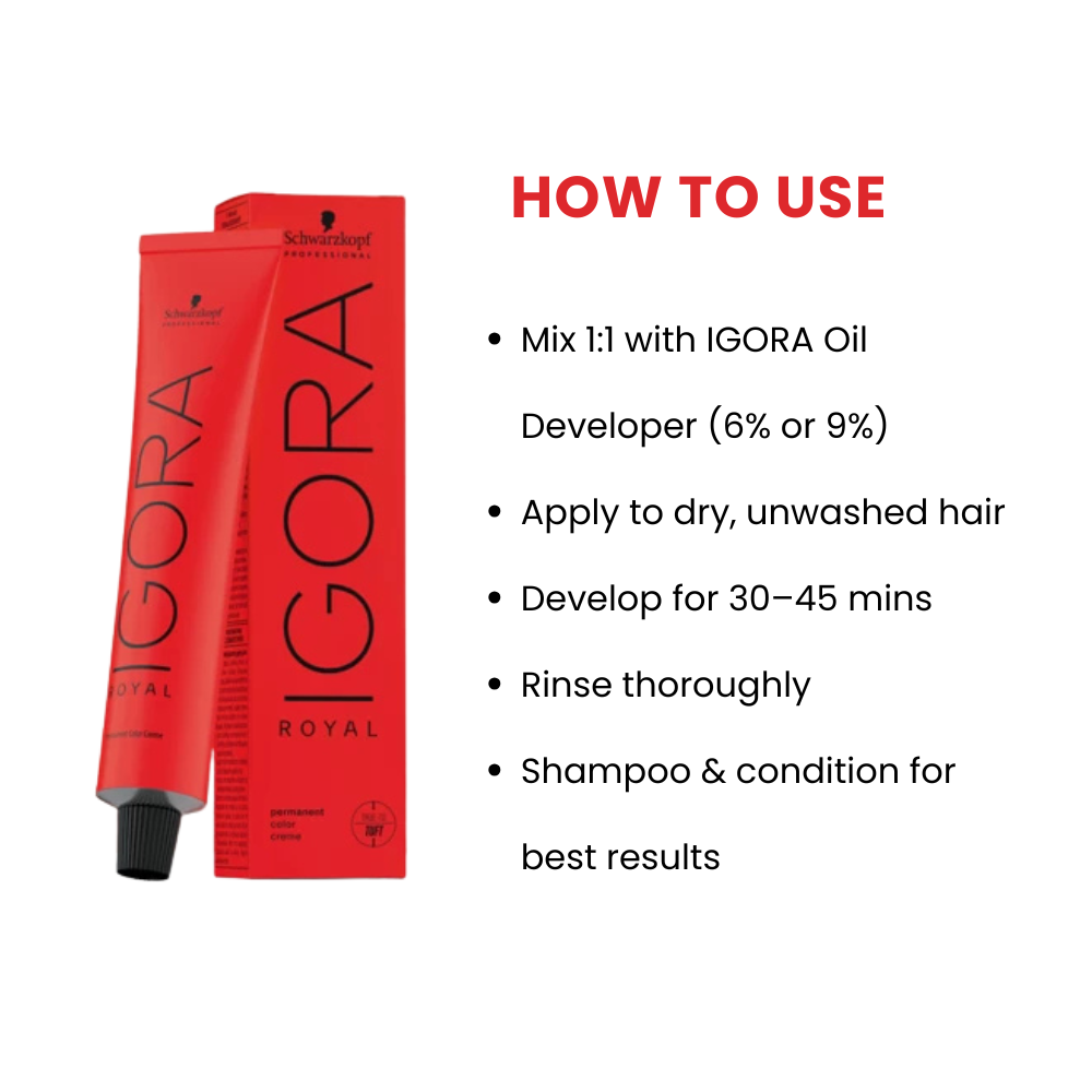 Schwarzkopf Igora Royal Hair Color 60Ml 5-6 Light Brown Chocolate