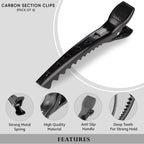 Carbon Section Clips (Pack of 4)