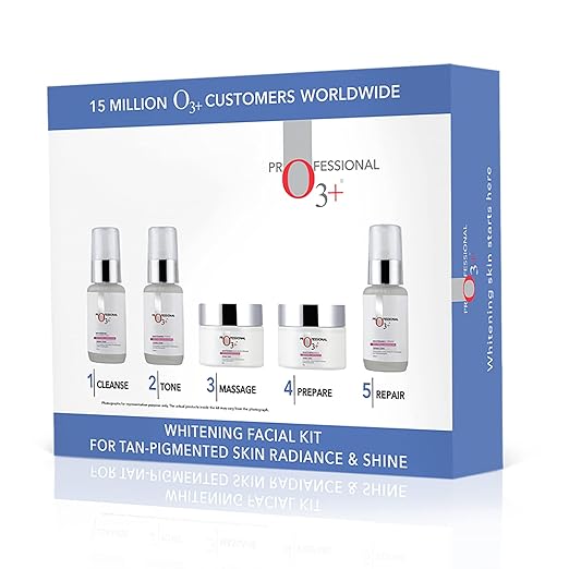 O3+ Whitening Facial Kit for Tan-Pigmented Skin