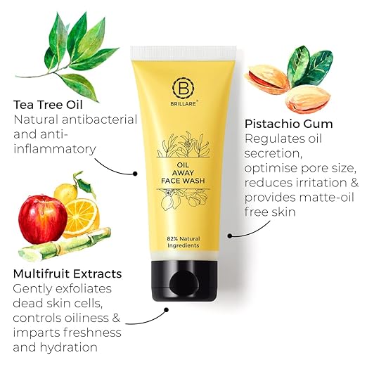 Brillare Oil Away Face Wash-100Ml