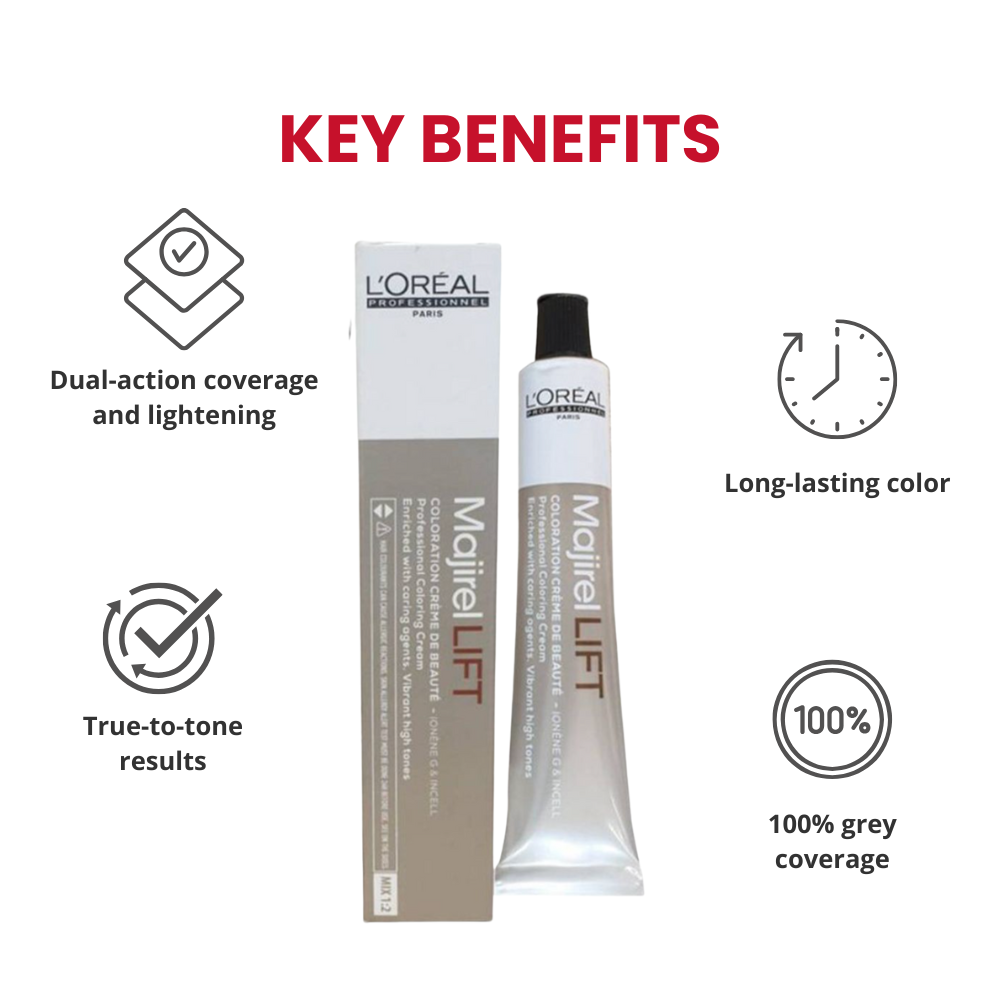 Loreal Majirel Lift 12.1 Highlift With Ash Very Light Brown 50Ml