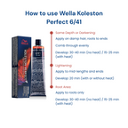 Wella Professionals Koleston Perfect Hair Color 6/41 Colorant Tube 60G
