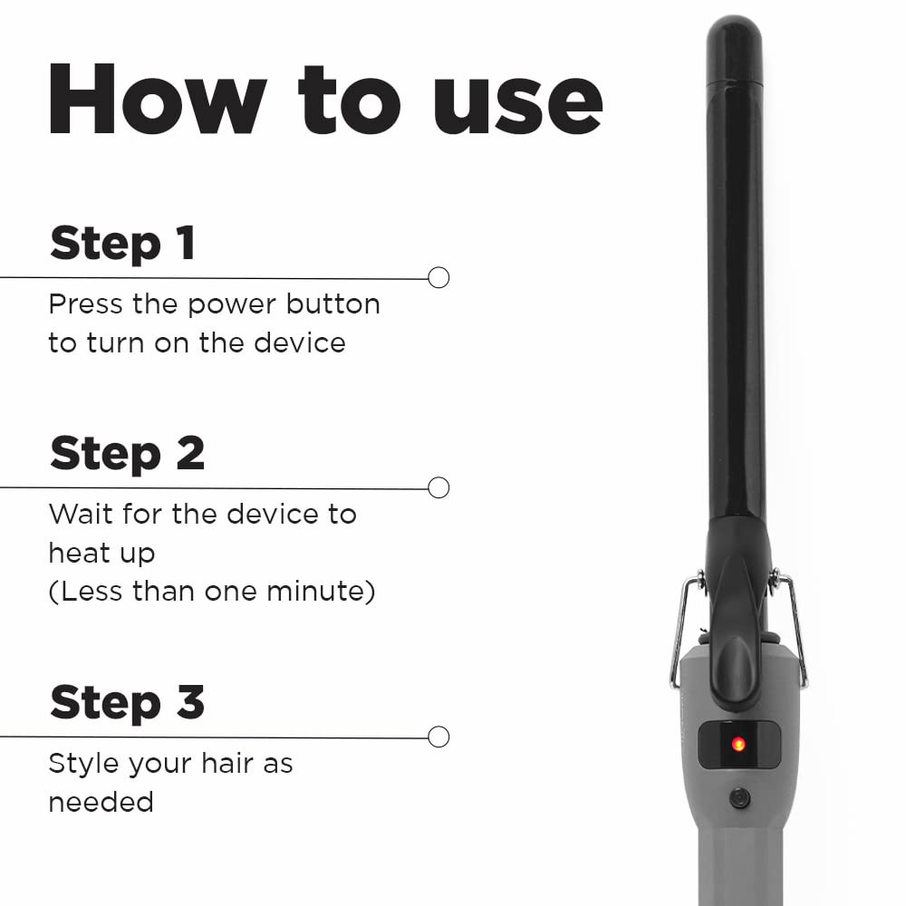 Ikonic Curl Me Up  CT- 19 Black