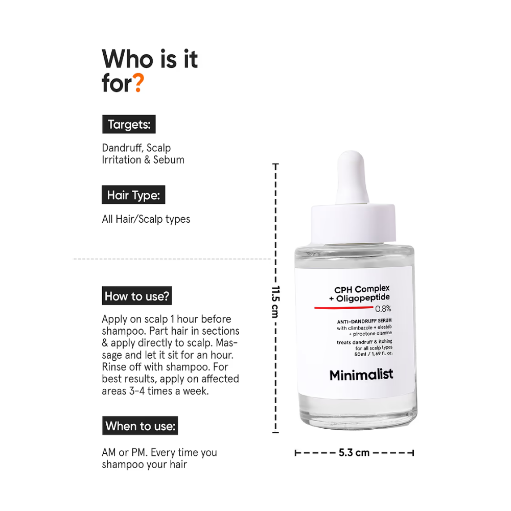 MINIMALIST CPH COMPLEX ANTI-DANDRUFF SERUM