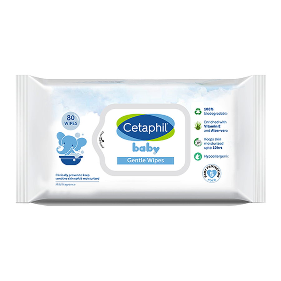 Cetaphil Baby Wipes - 80S