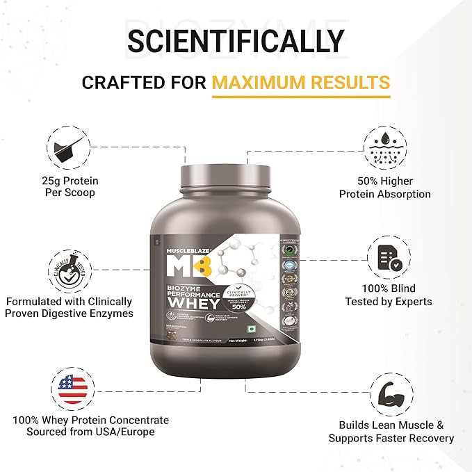 MB Biozyme Performance Whey-2Kg Triple Chocolate