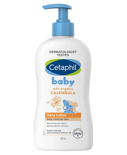 Cetaphil Baby Daily Lotion with Organic Calendula - 400 ml