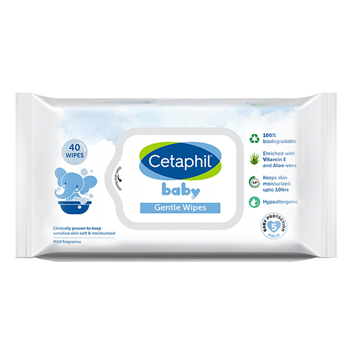 Cetaphil Baby Wipes - 40S