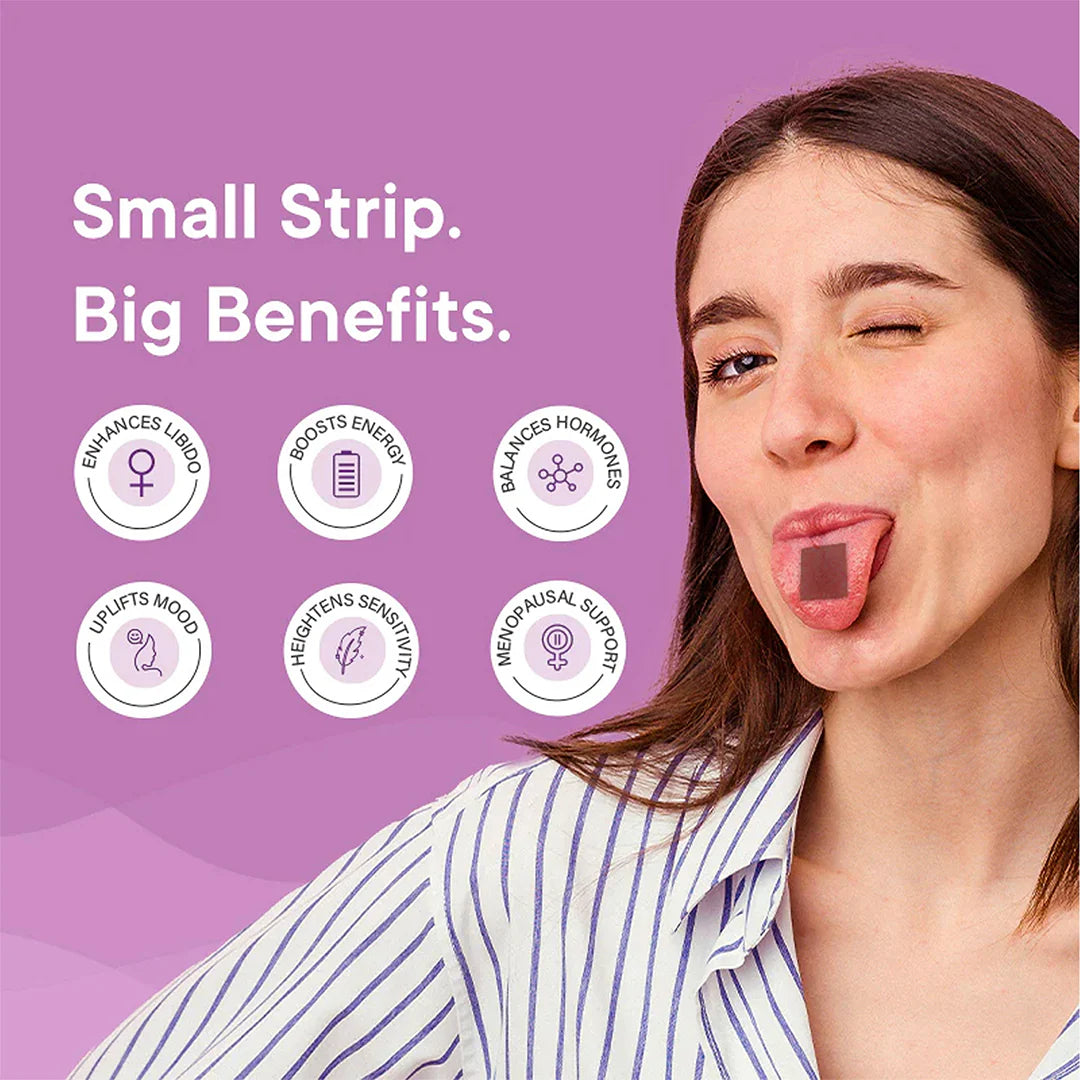 Wellbeing Nutrition Melts Into Her Desire 30 Strips Per Pack