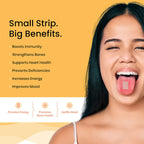 Wellbeing Nutrition Melts Into Natural Vitamin D3 30 Strips Per Pack