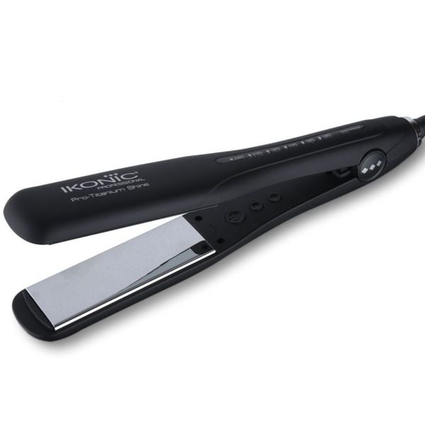 Ikonic Pro Titanium Shine Straightener (Pts) Black