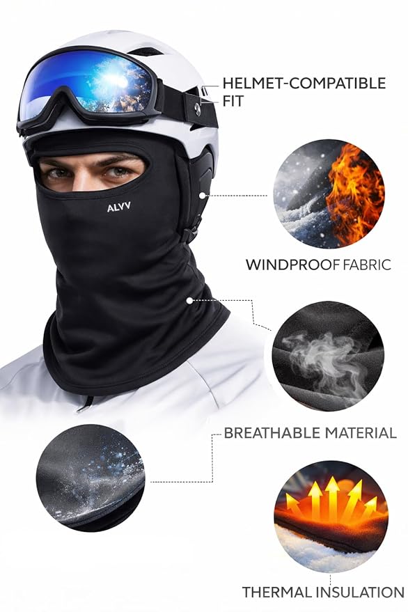 ALYV Unisex Balaclava Face Mask