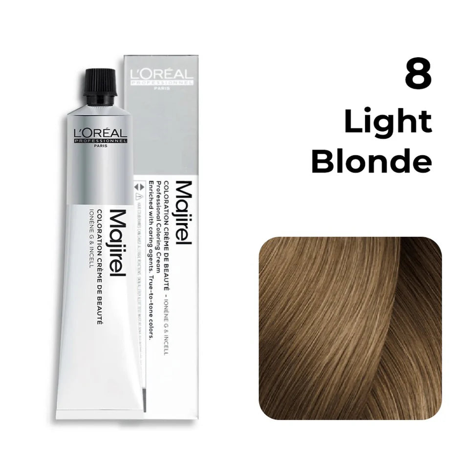 Loreal Majirel 8 Light Blonde 50Ml