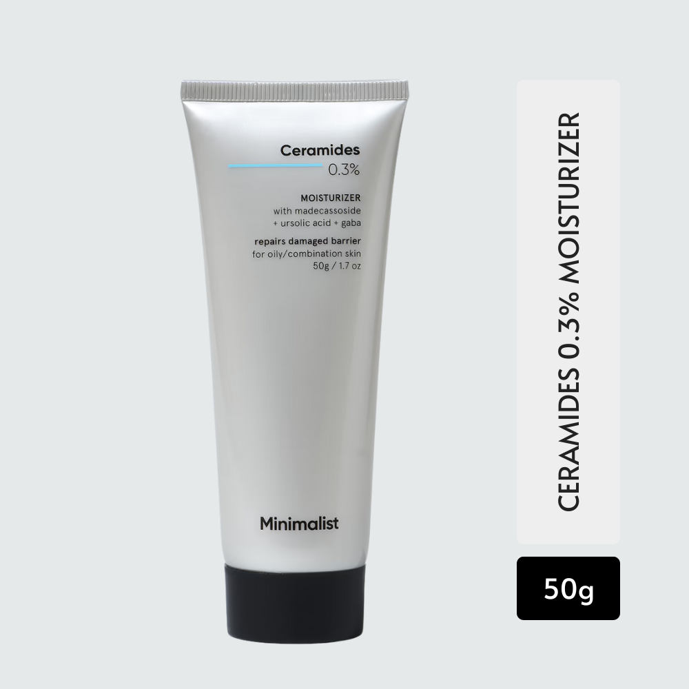 Minimalist Ceramides 0.3% + Bisabolol Barrier Repair Cream 50g