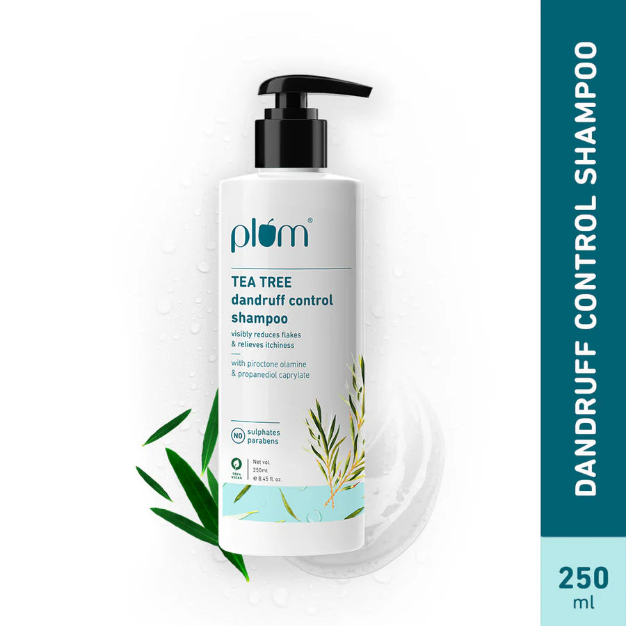 Plum Tea Tree Dandruff Control Shampoo 250Ml