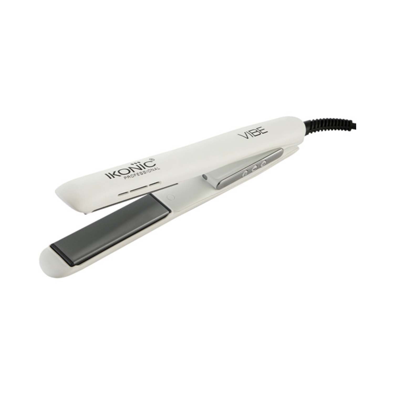 Ikonic Professional Vibe + Hair Straightener (White)