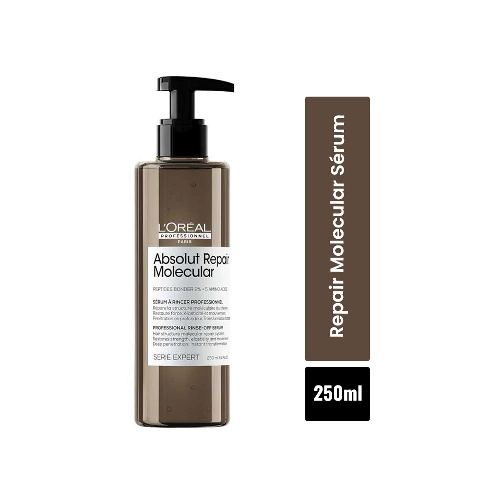 Loreal Professionnel Absolut Repair Molecular Deep Repairing Hair Rinse-off Serum for Damaged Hair