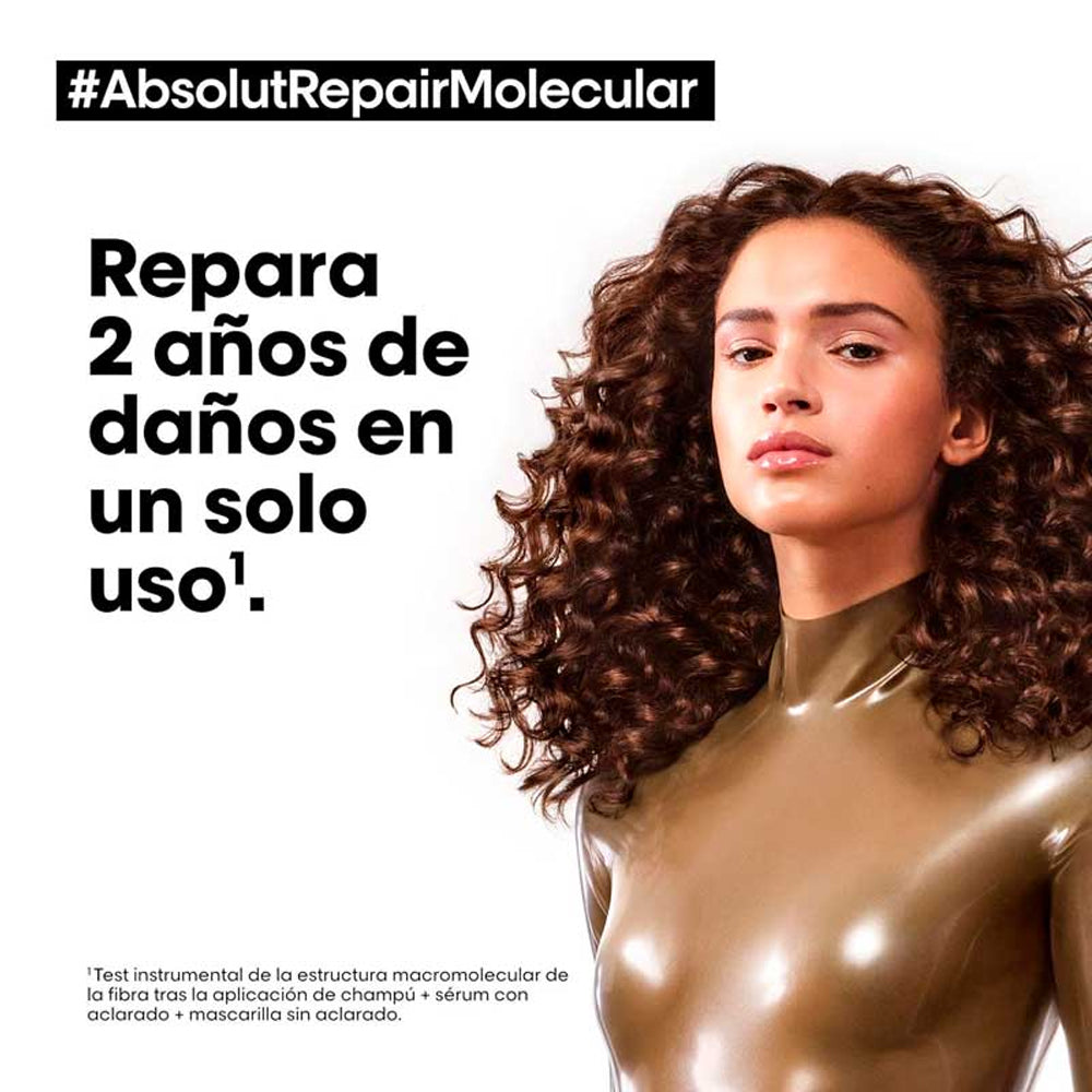 Loreal Professionnel Absolut Repair Molecular Deep Repairing Hair Rinse-off Serum for Damaged Hair