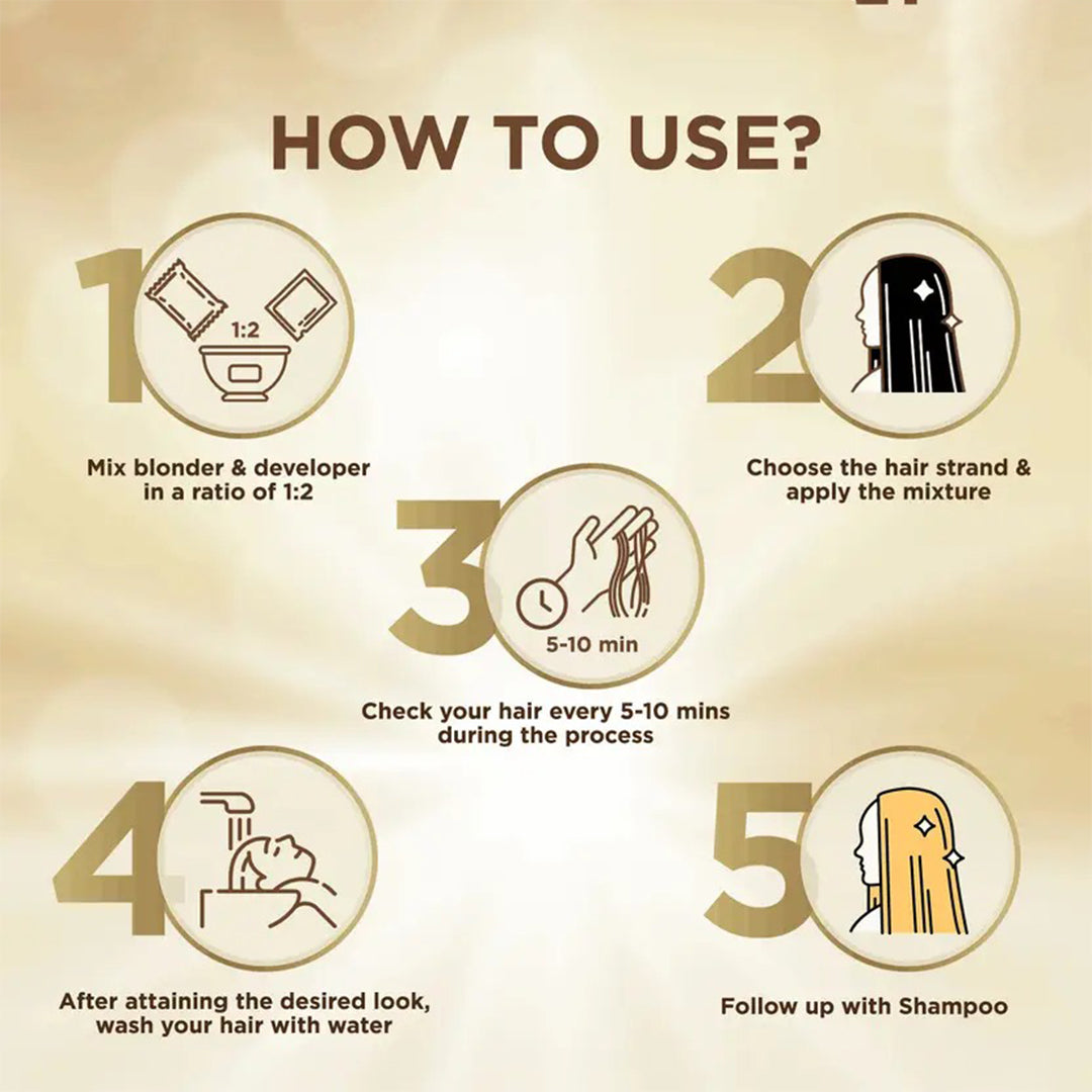 Streax Professional Ultralights Pre-Lightening Powder 350gm