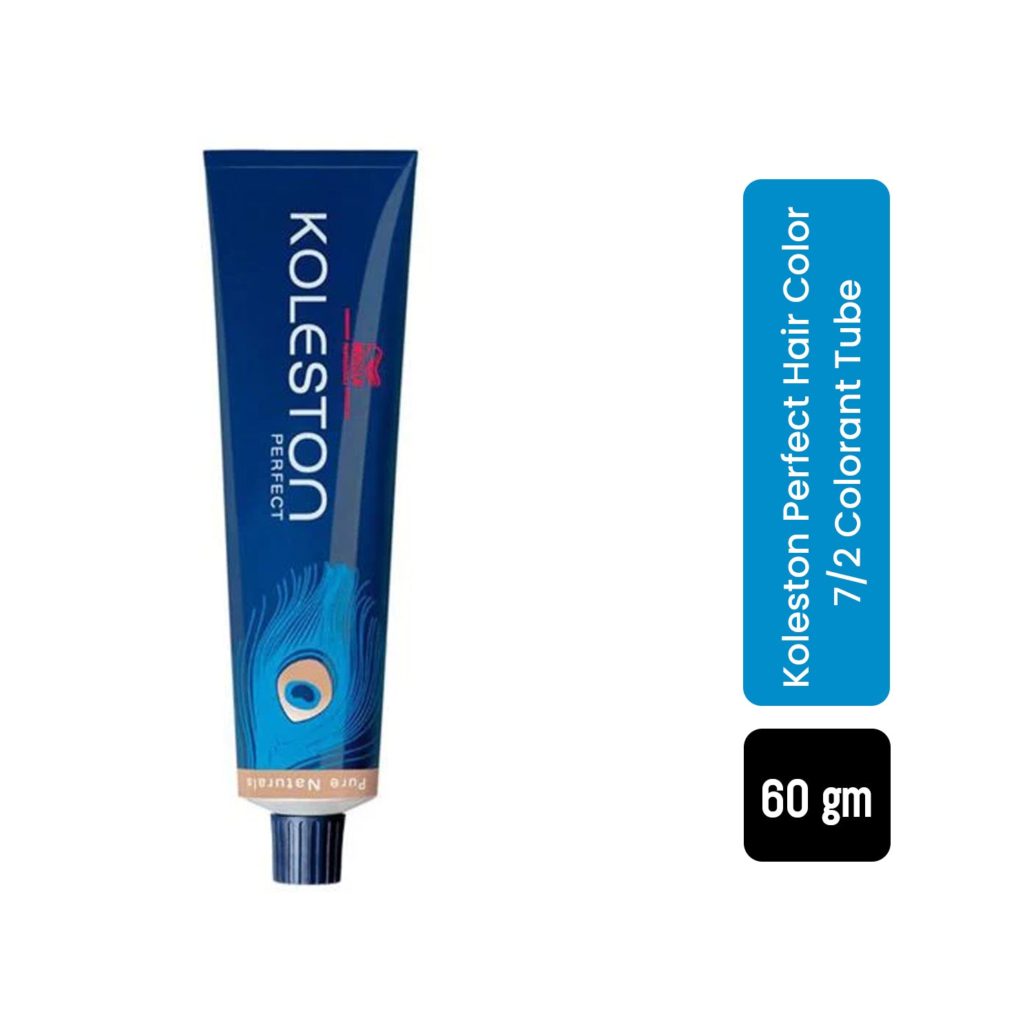 Wella Professionals Koleston Perfect Hair Color 7/2 Colorant Tube 60G