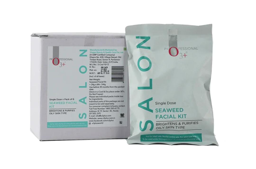 O3+ Seaweed Facial Kit Single Mono Dose