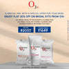 O3+ Bridal Bonanza Pack | 1649/- only