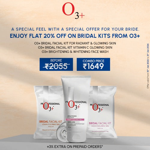 O3+ Bridal Bonanza Pack | 1649/- only