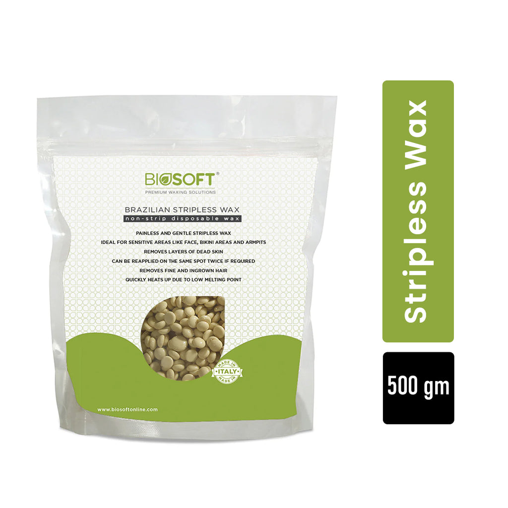 Biosoft Brazilian Stripless Wax (500G)