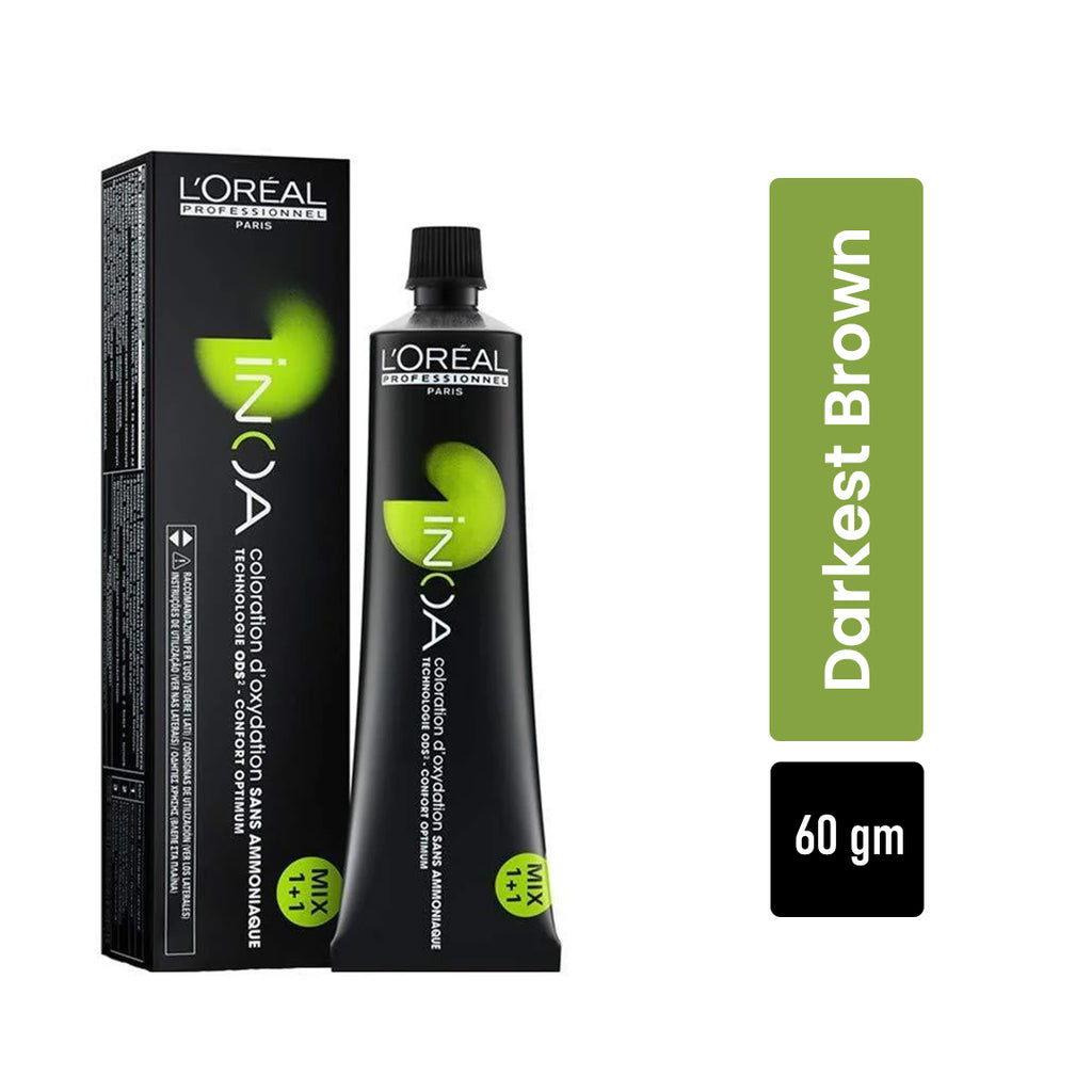 Inoa 2 Tube Darkest Brown 60G