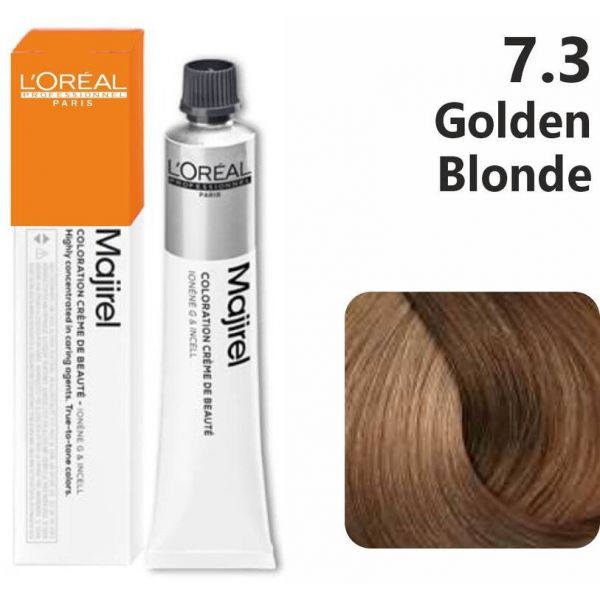 Loreal Majirel 7.3 Blonde With Gold 50Ml