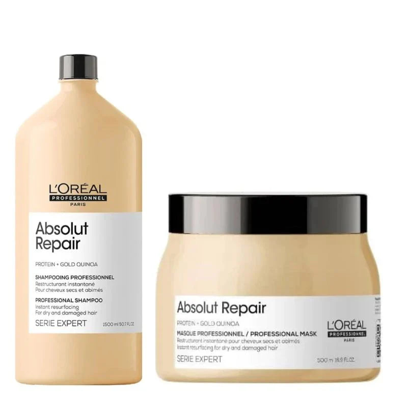 L'Oreal Professionnel Serie Expert Absolut Repair Shampoo and Mask combo