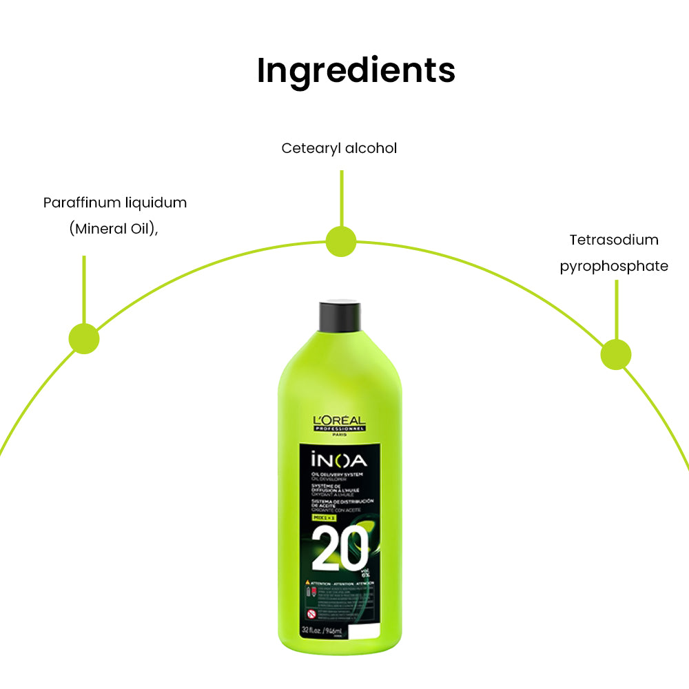 Loreal inoa Oxydant Developer 6% 20Vol Ammonia Free 1000Ml