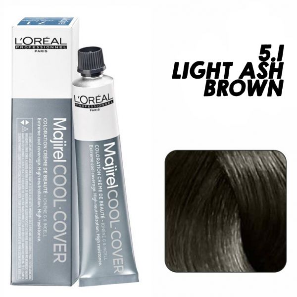 Loreal Majirel Cc 5.1 Light Brown With Ash 50Ml