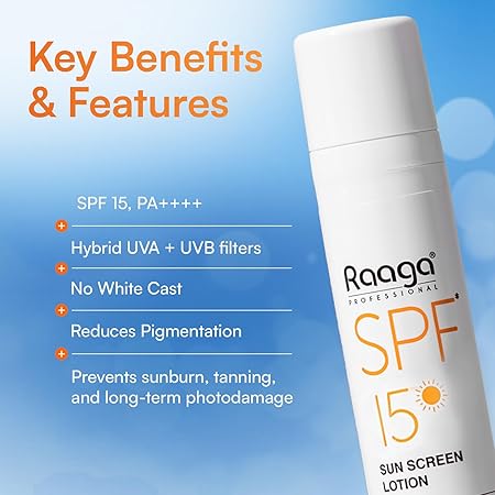 Raaga Professional Spf 50 Sunscreen Lotion 55ml