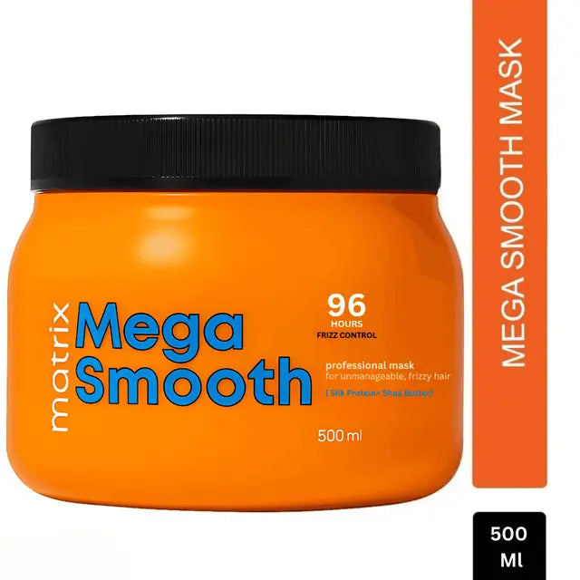Matrix Mega Smooth silk protein + shea butter masque  500Gm