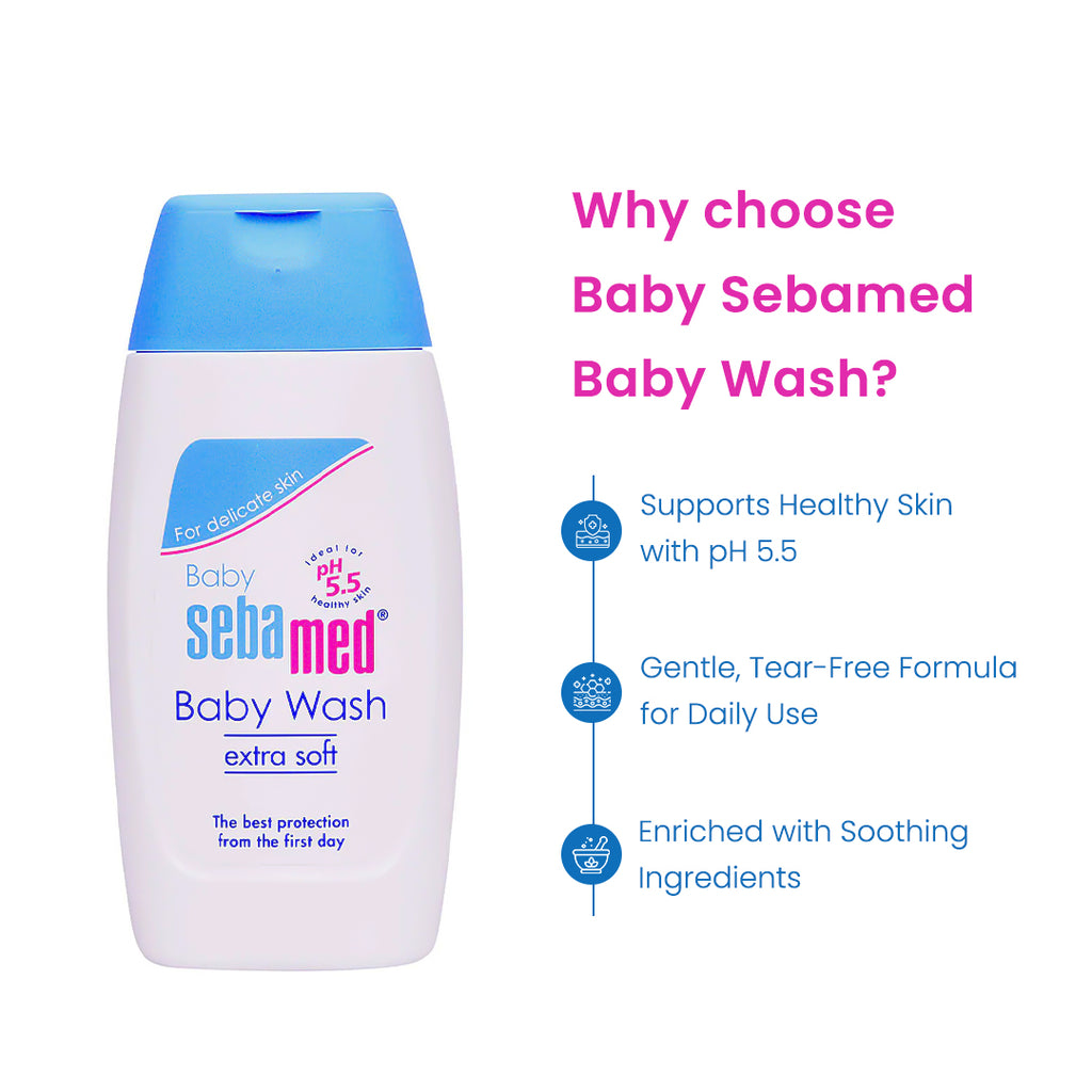 SEBAMED BABY WASH EXTRA SOFT 200ml