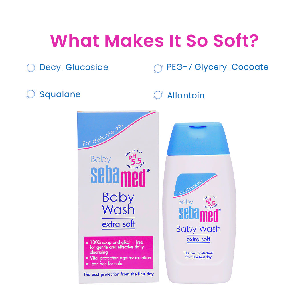 SEBAMED BABY WASH EXTRA SOFT 200ml