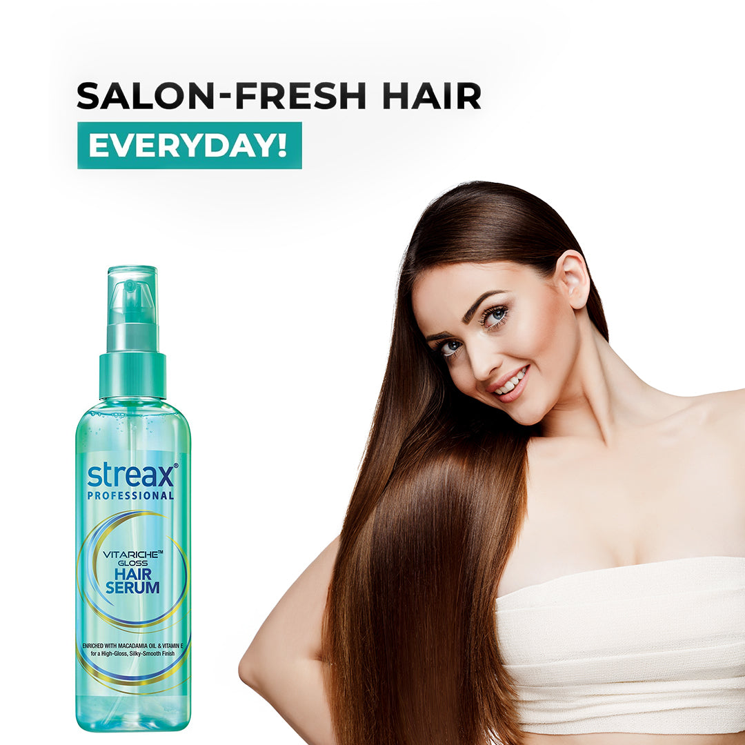 Streax Professional Vitariche Gloss Hair Serum (115ml)