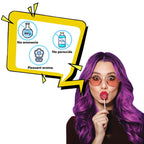 Streax Professional Hold & Play Funky Colours - Flirty Red, 100Gm