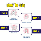 Streax Professional Hold & Play Funky Colours - Flirty Red, 100Gm