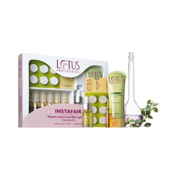 Lotus Professional Instafair Melanin Control And Skin Lightening Kit(40Ml+60Gm)