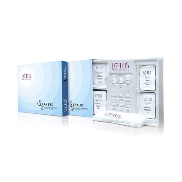 LOTUS Professional 4 Layers Advanced Anti- Ageing Facial Kit (4 x 60 g)