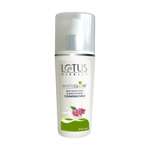 Lotus Herbals Whiteglow Skin Whitening & Brightening Cleansing Milk - (80ml)