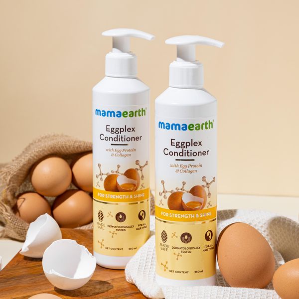 Mamaearth Eggplex Conditioner With Egg Protein & Collagen For Strength & Shine - 250 Ml